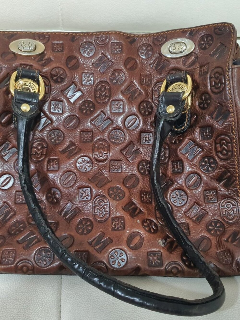 Marino Orlandi Genuine Leather Handbag – Made in Italy